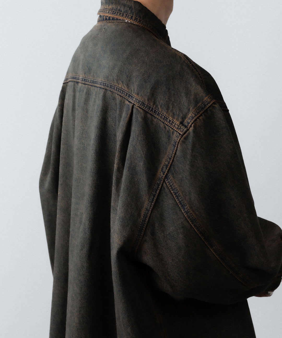 CODA コーダ BLACK BROWN WASH DENIM SHIRT JACKETのBLACK BROWN公式通販サイトsession福岡セレクトショップ