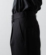 画像をギャラリービューアに読み込む, ssstein(シュタイン)のFLARE TROUSERS - BLACKの公式通販サイトsession福岡セレクトショップ
