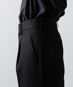 ssstein / シュタイン】FLARE TROUSERS - BLACK | 公式通販サイト