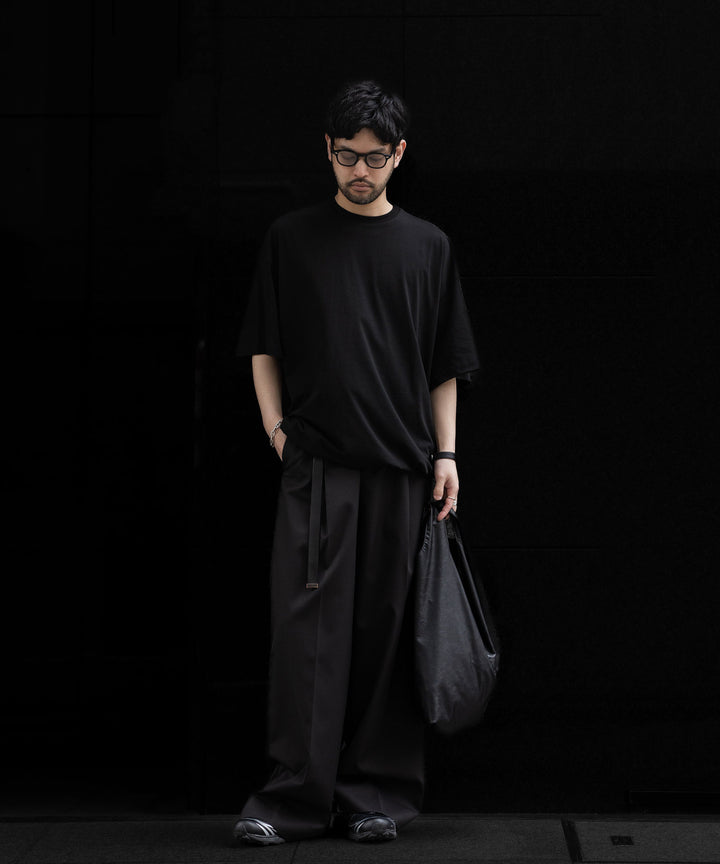 KANEMASA PHIL. EXCLUSIVE カネマサフィルの36G HIGH TWIST BALLOON TEE BLACKの公式通販サイトsession福岡セレクトショップ