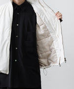 画像をギャラリービューアに読み込む, UJOH ウジョーのW ZIP VESTのIVORY公式通販サイトsession福岡セレクトショップ
