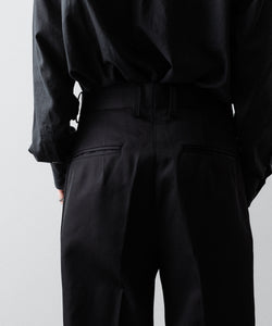 ssstein / シュタイン】FLARE TROUSERS - BLACK | 公式通販サイト