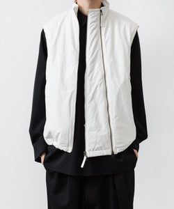 UJOH】W ZIP VEST - IVORY | 公式通販サイト session(セッション)