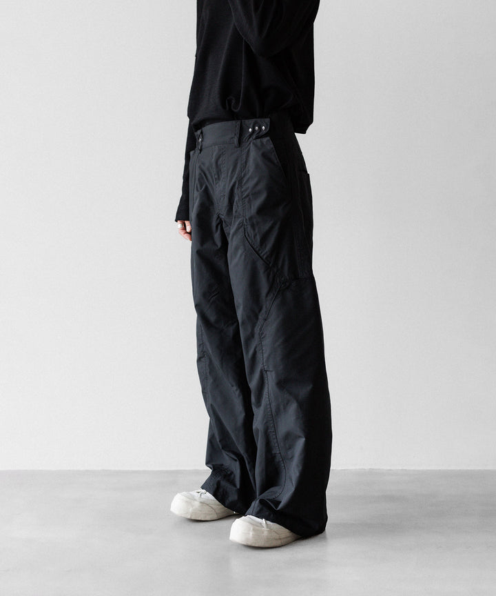 OPPOSE DUALITY オポーズデュアリティの8 POCKET PANEL WIDE SHELL TRSのBLACK 公式通販サイトsession福岡セレクトショップ