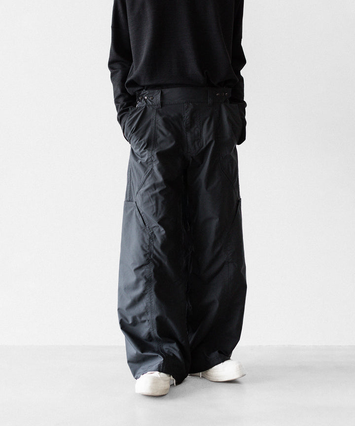 OPPOSE DUALITY オポーズデュアリティの8 POCKET PANEL WIDE SHELL TRSのBLACK 公式通販サイトsession福岡セレクトショップ