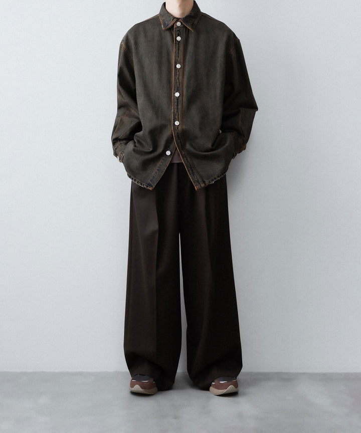 CODA コーダ BLACK BROWN WASH DENIM SHIRT JACKETのBLACK BROWN公式通販サイトsession福岡セレクトショップ