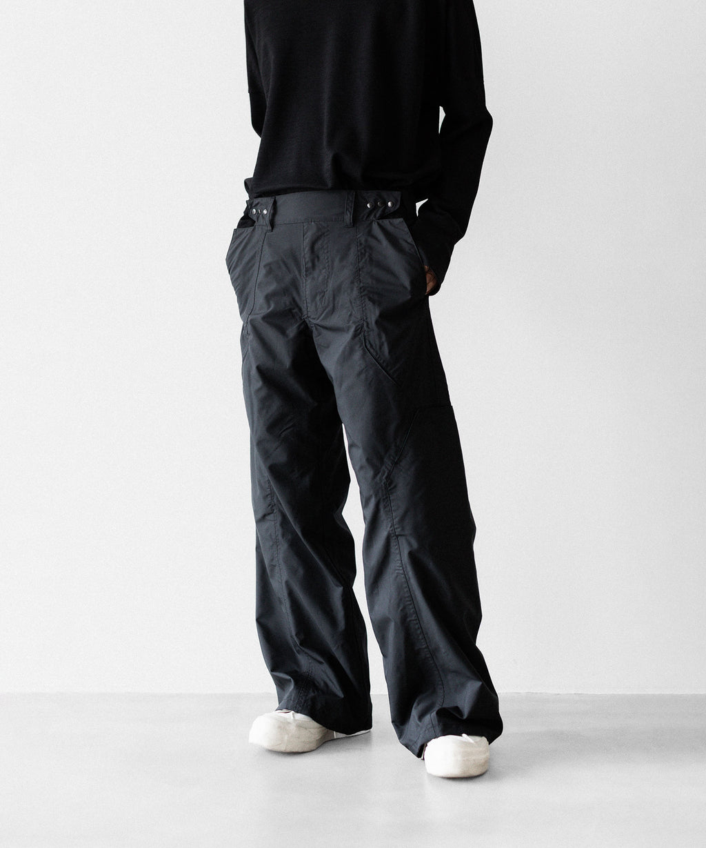 OPPOSE DUALITY オポーズデュアリティの8 POCKET PANEL WIDE SHELL TRSのBLACK 公式通販サイトsession福岡セレクトショップ