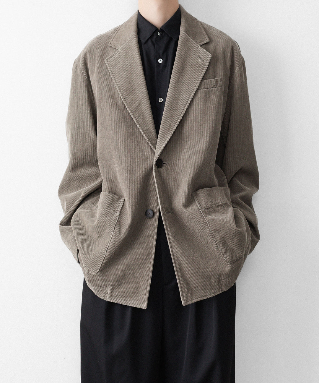 ssstein(シュタイン)のVINTAGE CORDUROY SINGLE BREASTED JACKET - TAUPEの公式通販サイトsession福岡セレクトショップ