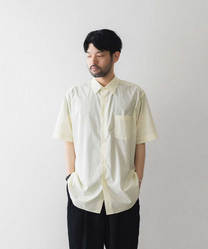 ssstein(シュタイン)のSUVIN COTTON OVERSIZED SS SHIRT - YELLOWの公式通販サイトsession福岡セレクトショップ