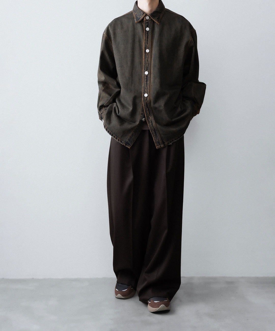 CODA コーダ BLACK BROWN WASH DENIM SHIRT JACKETのBLACK BROWN公式通販サイトsession福岡セレクトショップ