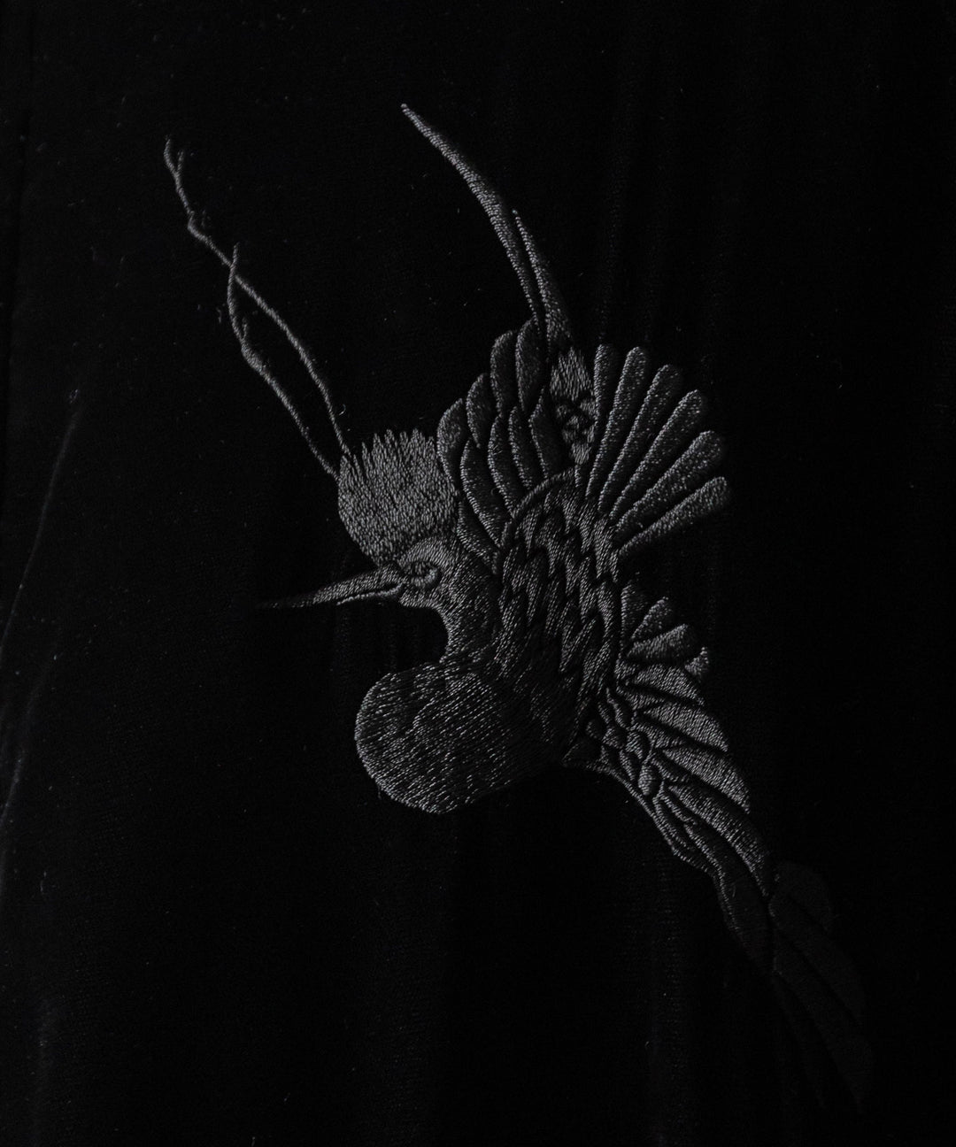 ssstein(シュタイン)×KEITAMARUYAMAのVINTAGE SATIN / VELVET REVERSIBLE ZIP JACKET - GREIGE×BLACKの公式通販サイトsession福岡セレクトショップ