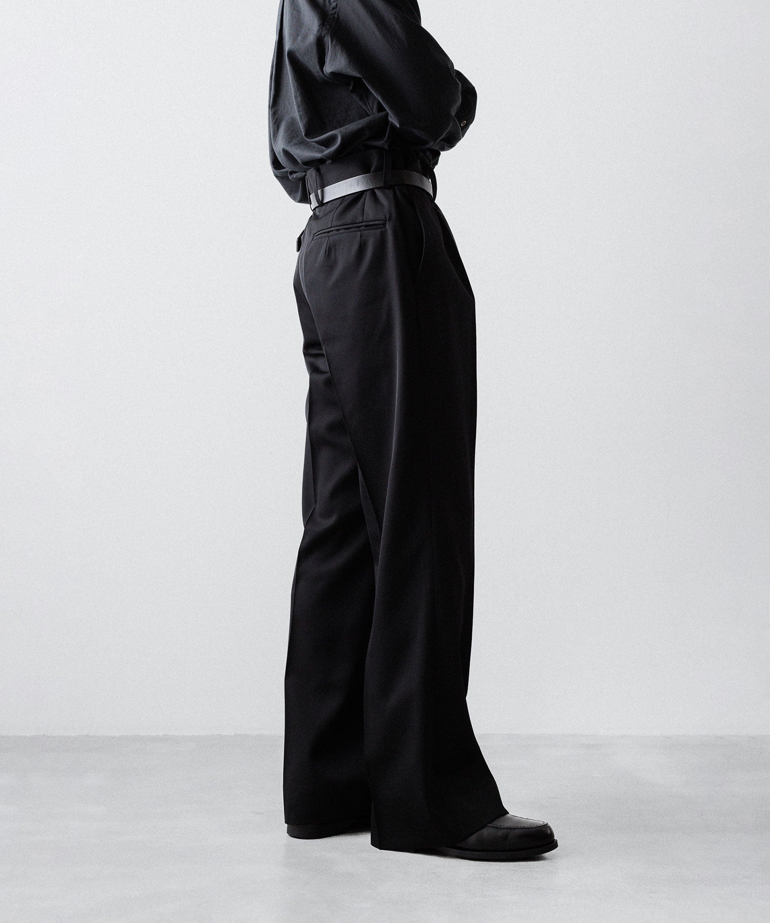 ssstein / シュタイン】FLARE TROUSERS - BLACK | 公式通販サイト