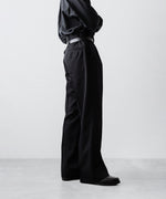 画像をギャラリービューアに読み込む, ssstein(シュタイン)のFLARE TROUSERS - BLACKの公式通販サイトsession福岡セレクトショップ
