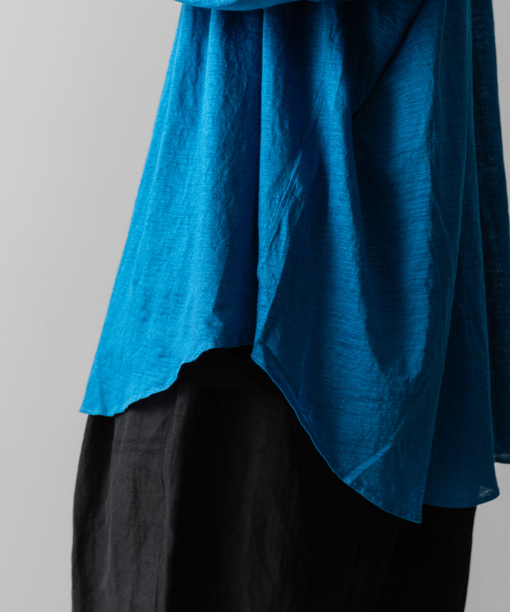 KANEMASA PHIL.-カネマサフィル28G ATMOSPHERE RAMIE L/S SHIRTの BLUE 公式通販サイトsession福岡セレクトショップ