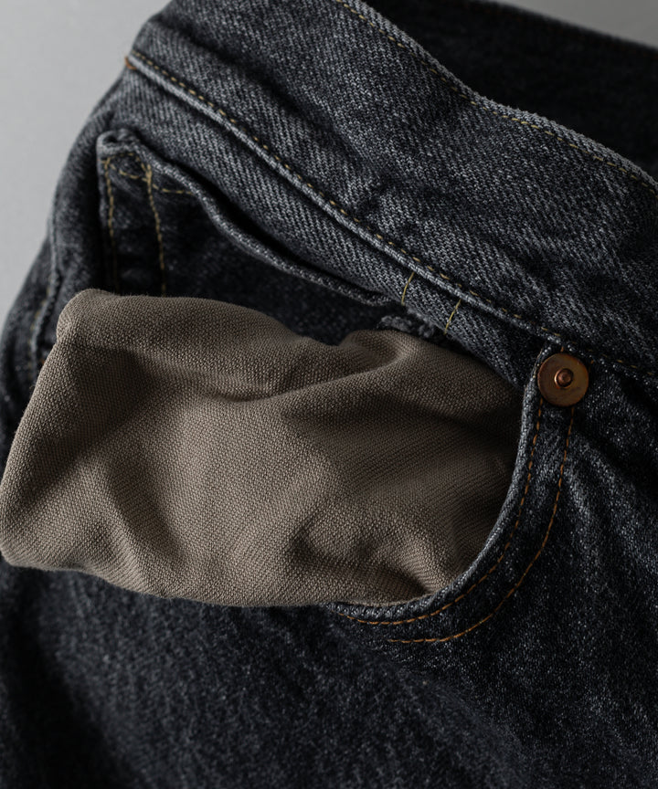 【INTÉRIM】インテリムの大戦モデルジーンズ VINTAGE WWII 1943 HEAVY KIBATA SHUTTLE DENIM JEANS - U.BLACK 公式通販サイトsession福岡セレクトショップ