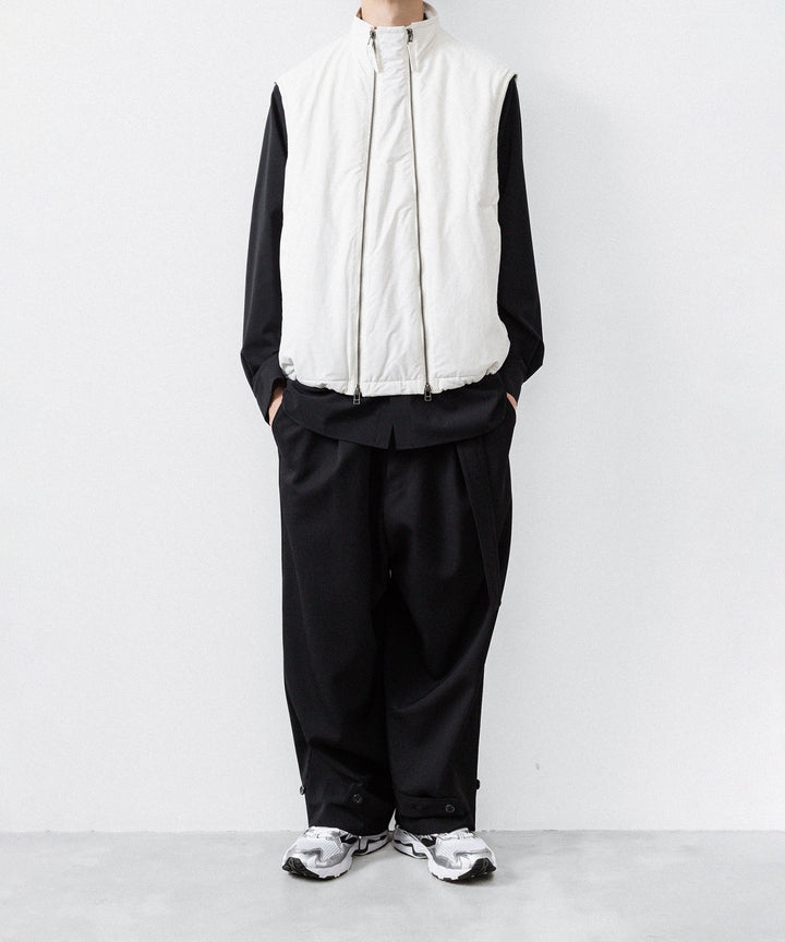 UJOH ウジョーのW ZIP VESTのIVORY公式通販サイトsession福岡セレクトショップ