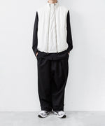 画像をギャラリービューアに読み込む, UJOH ウジョーのW ZIP VESTのIVORY公式通販サイトsession福岡セレクトショップ
