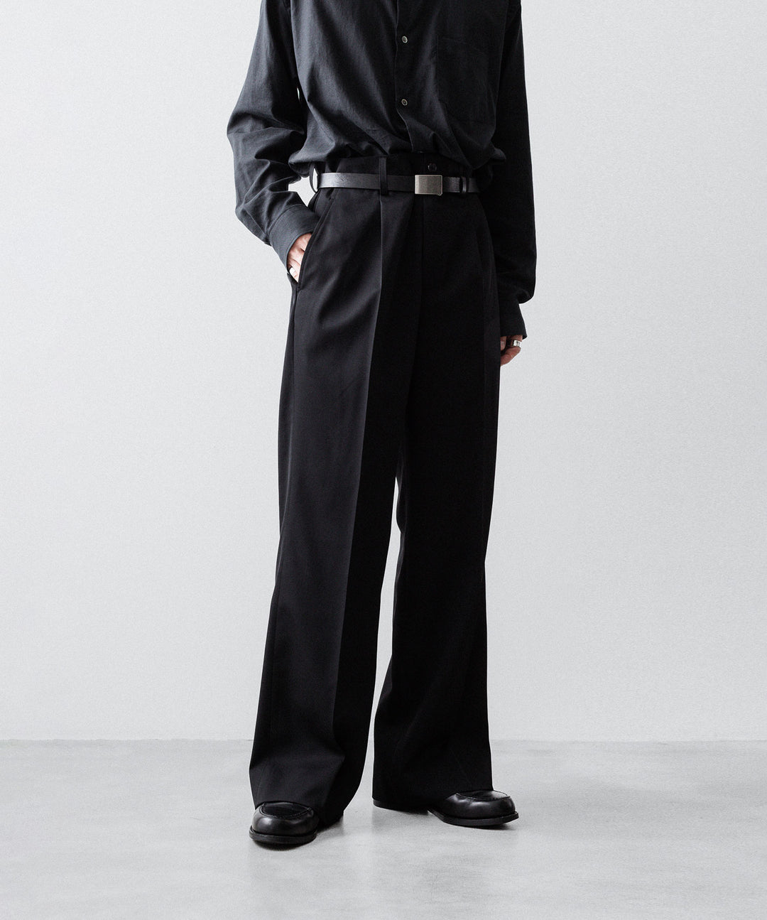 ssstein(シュタイン)のFLARE TROUSERS - BLACKの公式通販サイトsession福岡セレクトショップ