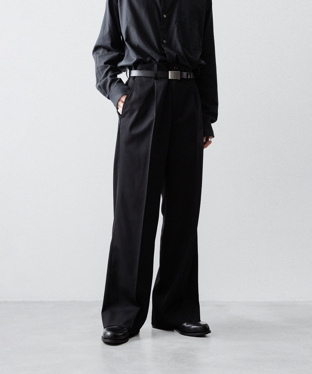 ssstein(シュタイン)のFLARE TROUSERS - BLACKの公式通販サイトsession福岡セレクトショップ