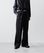 画像をギャラリービューアに読み込む, ssstein(シュタイン)のFLARE TROUSERS - BLACKの公式通販サイトsession福岡セレクトショップ
