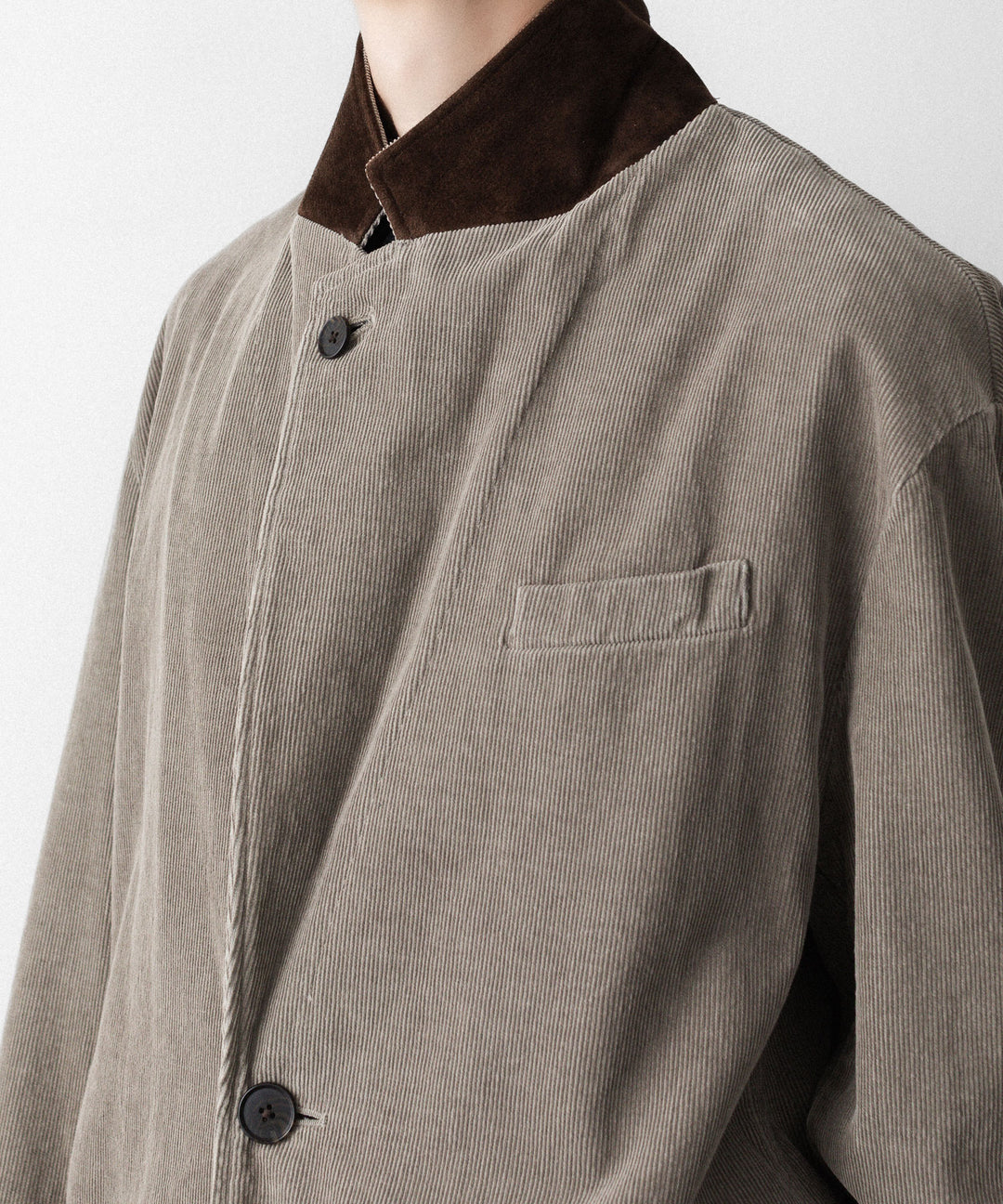ssstein(シュタイン)のVINTAGE CORDUROY SINGLE BREASTED JACKET - TAUPEの公式通販サイトsession福岡セレクトショップ