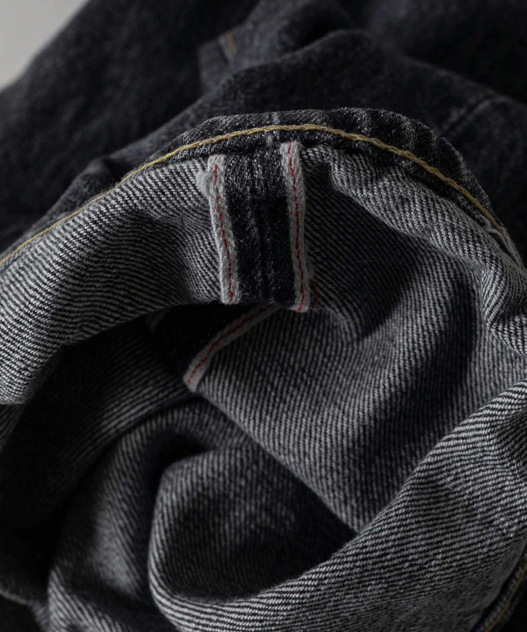 【INTÉRIM】インテリムの大戦モデルジーンズ VINTAGE WWII 1943 HEAVY KIBATA SHUTTLE DENIM JEANS - U.BLACK 公式通販サイトsession福岡セレクトショップ