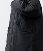 画像をギャラリービューアに読み込む, UJOH ウジョーのW ZIP FISH TAIL FIELD COATのBLACK公式通販サイトsession福岡セレクトショップ
