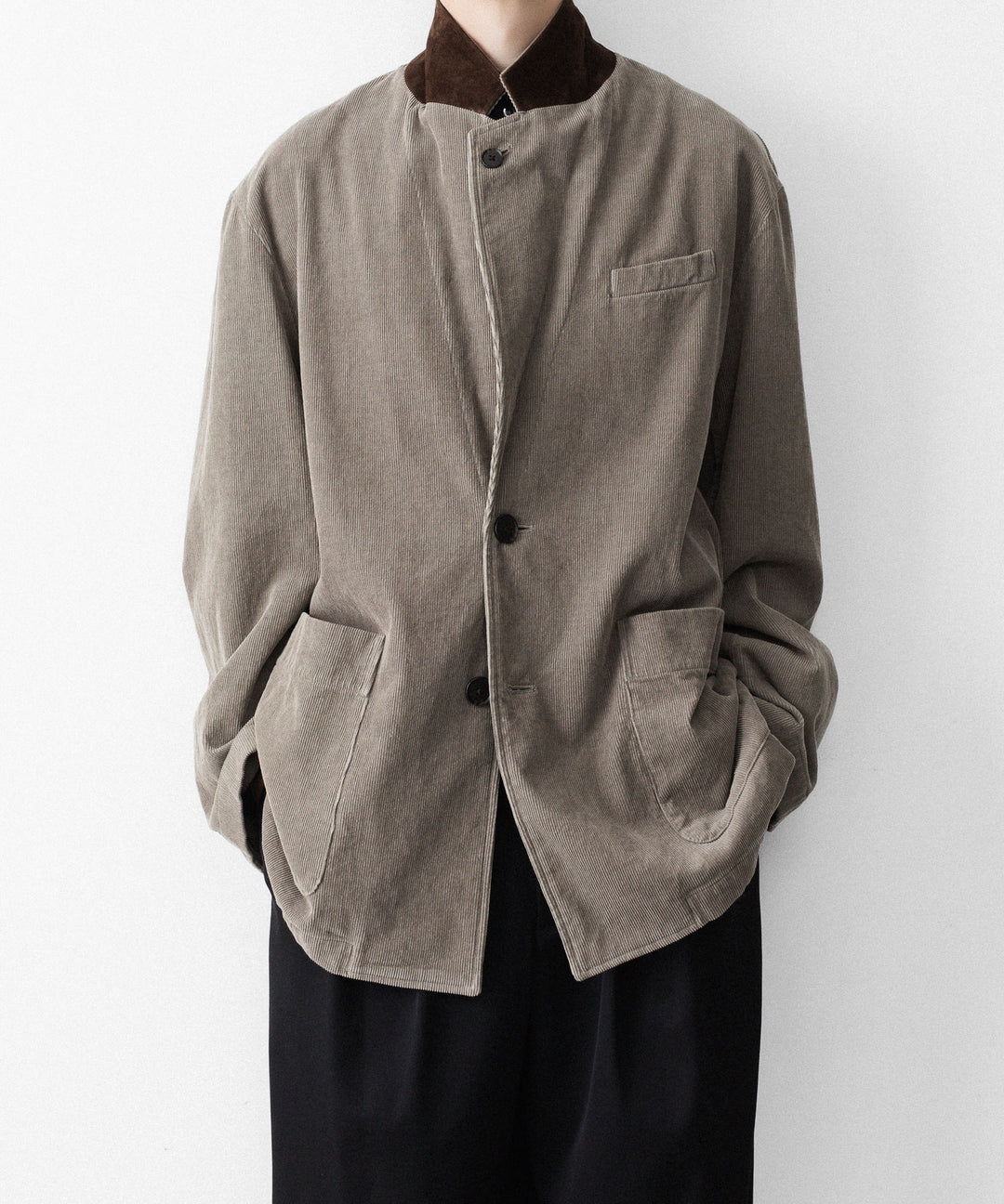 ssstein(シュタイン)のVINTAGE CORDUROY SINGLE BREASTED JACKET - TAUPEの公式通販サイトsession福岡セレクトショップ