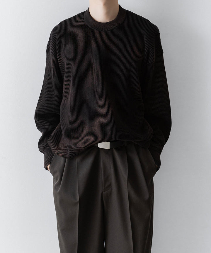 ssstein(シュタイン)のTWO TUCK EASY TROUSERS - GREY KHAKIの公式通販サイトsession福岡セレクトショップ