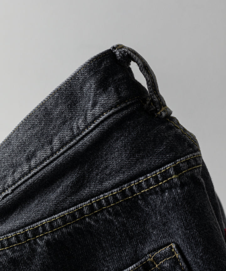 【INTÉRIM】インテリムの大戦モデルジーンズ VINTAGE WWII 1943 HEAVY KIBATA SHUTTLE DENIM JEANS - U.BLACK 公式通販サイトsession福岡セレクトショップ