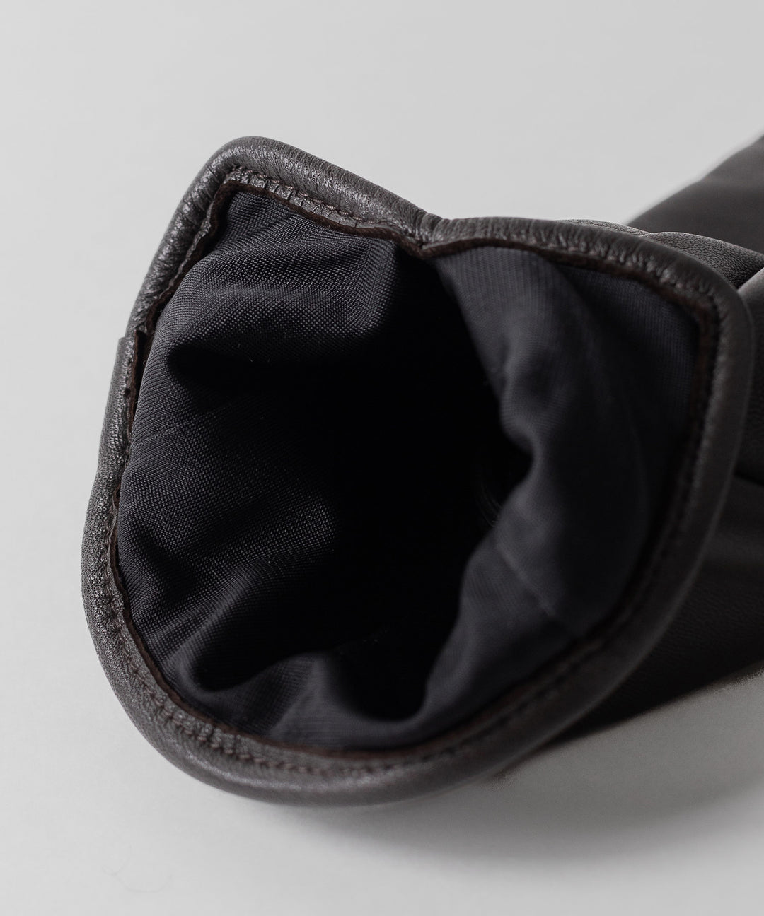 stein(シュタイン)の24SSコレクションLEATHER GLOVEのDARK BROWN sessionセッション福岡セレクトショップ 公式通販サイト