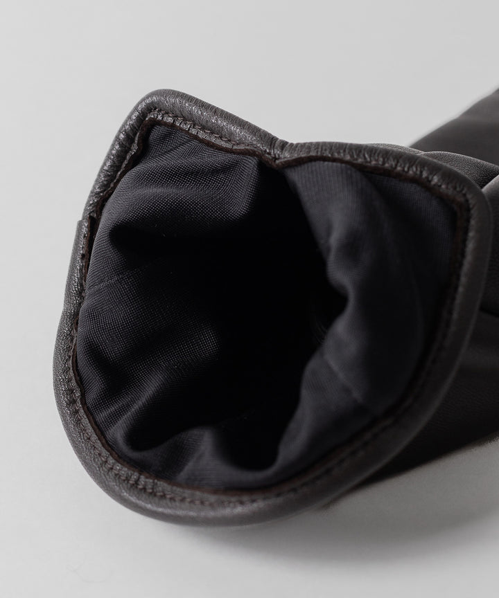 stein(シュタイン)の24SSコレクションLEATHER GLOVEのDARK BROWN sessionセッション福岡セレクトショップ 公式通販サイト