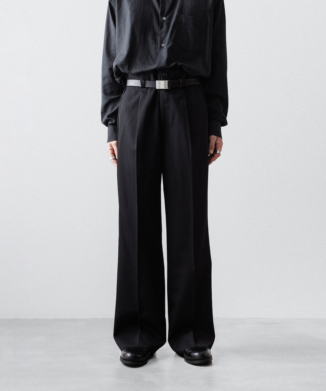 ssstein(シュタイン)のFLARE TROUSERS - BLACKの公式通販サイトsession福岡セレクトショップ