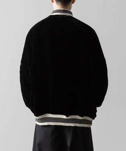 ssstein(シュタイン)×KEITAMARUYAMAのVINTAGE SATIN / VELVET REVERSIBLE ZIP JACKET - GREIGE×BLACKの公式通販サイトsession福岡セレクトショップ