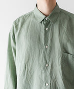 画像をギャラリービューアに読み込む, INTÉRIM インテリムのRAMIE SHEER LAWN HYPER BIG L/S REGULAR COLLAR SHIRTのMINT 公式通販サイトsession福岡セレクトショップ
