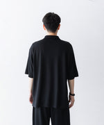 画像をギャラリービューアに読み込む, WWW ラッピンノットウールウェア S/S POLO-SHIRTのBLACK 公式通販サイトsession福岡セレクトショップ
