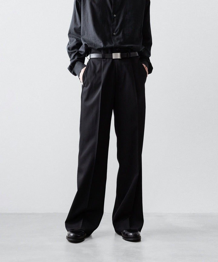 ssstein(シュタイン)のFLARE TROUSERS - BLACKの公式通販サイトsession福岡セレクトショップ