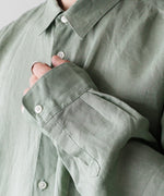 画像をギャラリービューアに読み込む, INTÉRIM インテリムのRAMIE SHEER LAWN HYPER BIG L/S REGULAR COLLAR SHIRTのMINT 公式通販サイトsession福岡セレクトショップ

