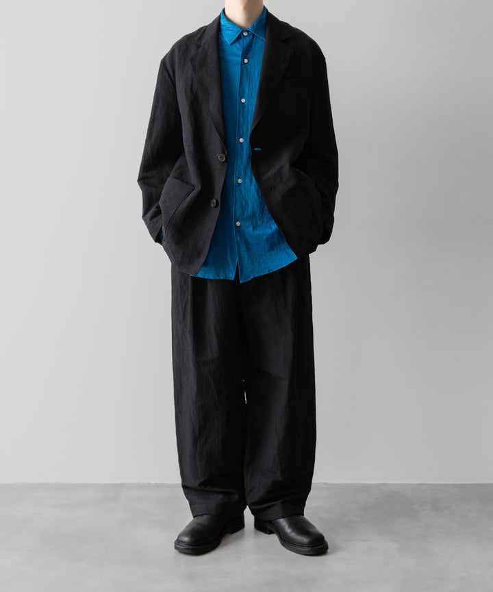 KANEMASA PHIL.-カネマサフィル28G ATMOSPHERE RAMIE L/S SHIRTの BLUE 公式通販サイトsession福岡セレクトショップ