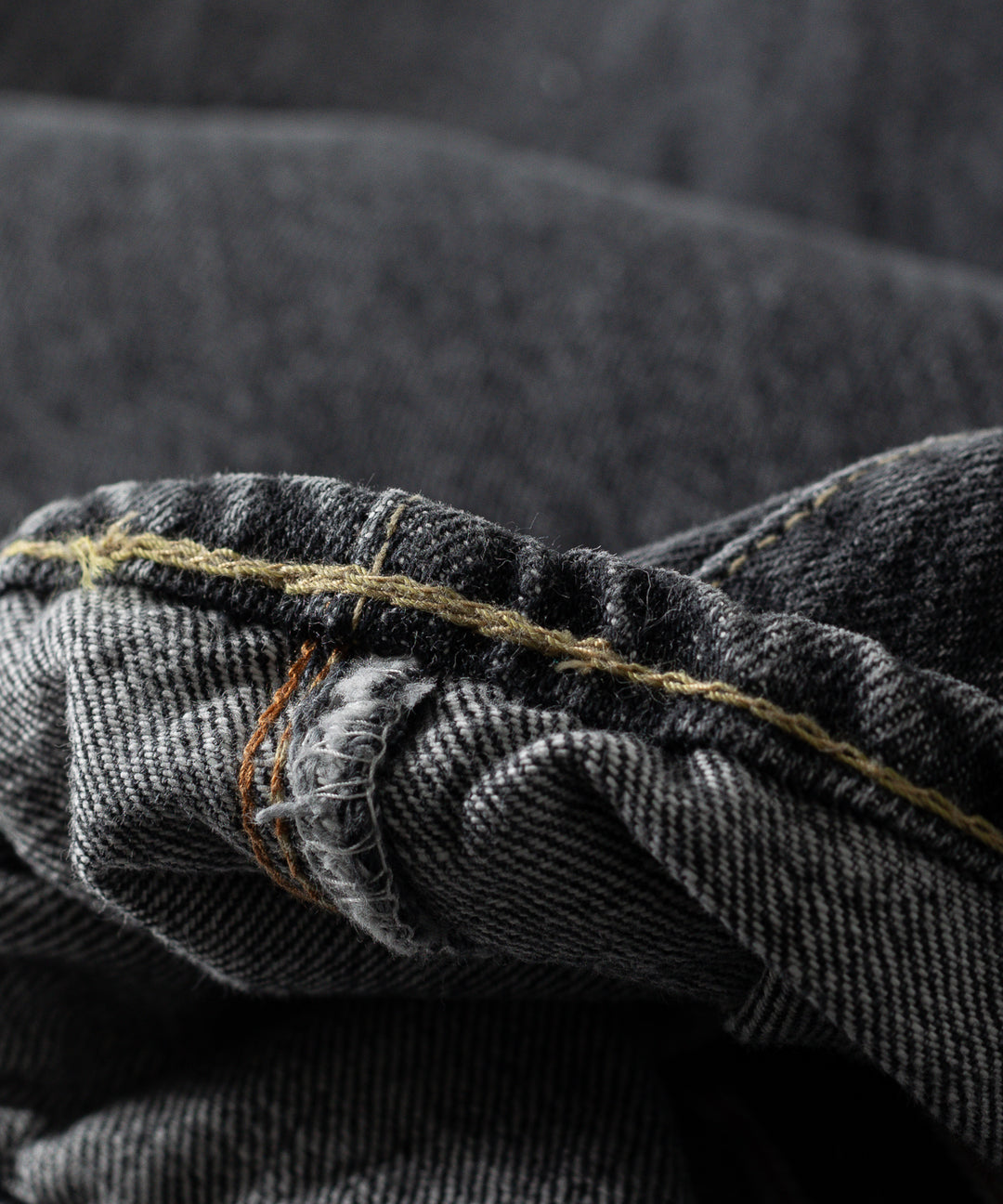 【INTÉRIM】インテリムの大戦モデルジーンズ VINTAGE WWII 1943 HEAVY KIBATA SHUTTLE DENIM JEANS - U.BLACK 公式通販サイトsession福岡セレクトショップ