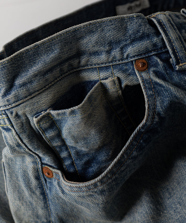 【INTÉRIM】インテリムの大戦モデルジーンズ VINTAGE WWII 1943 HEAVY KIBATA SHUTTLE DENIM JEANS - V.NAVY 公式通販サイトsession福岡セレクトショップ