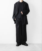 画像をギャラリービューアに読み込む, WWW - WRAPINKNOT wool wearのL/S OVERSIZED T-SHIRTのBLACK 公式通販サイトsession福岡セレクトショップ
