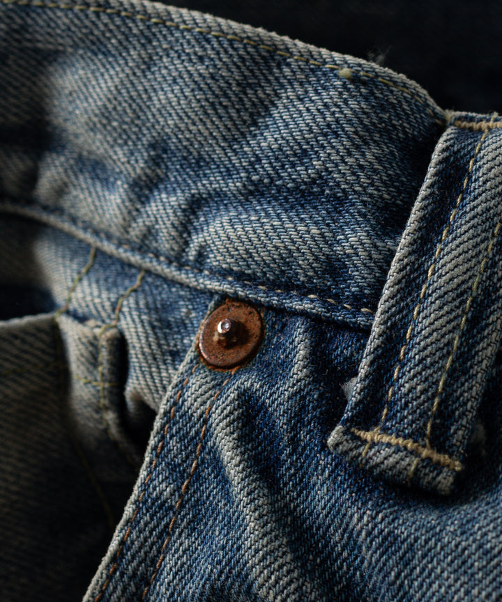 【INTÉRIM】インテリムの大戦モデルジーンズ VINTAGE WWII 1943 HEAVY KIBATA SHUTTLE DENIM JEANS - V.NAVY 公式通販サイトsession福岡セレクトショップ
