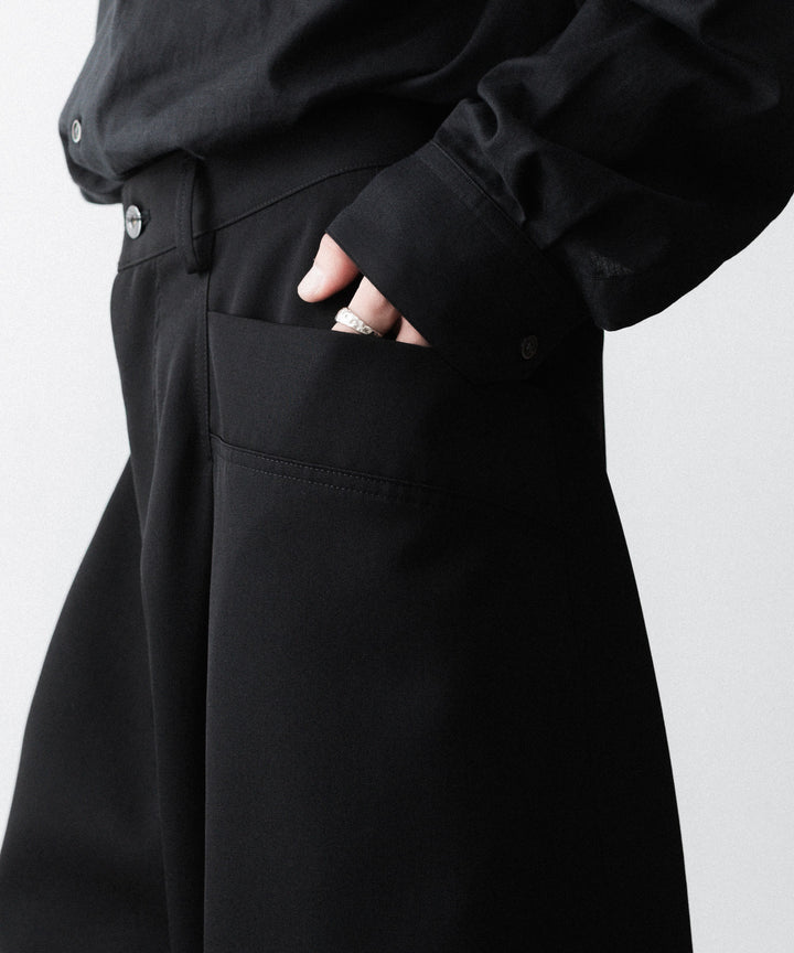 UJOH ウジョーのCURVE PNTのBLACK 公式通販サイトsession福岡セレクトショップ