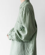 画像をギャラリービューアに読み込む, INTÉRIM インテリムのRAMIE SHEER LAWN HYPER BIG L/S REGULAR COLLAR SHIRTのMINT 公式通販サイトsession福岡セレクトショップ
