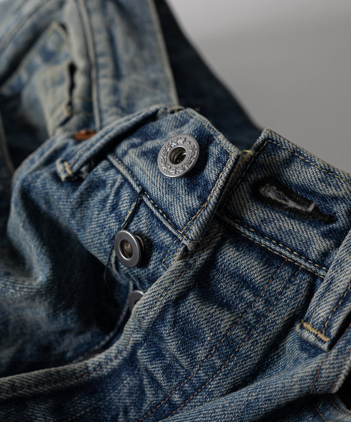 【INTÉRIM】インテリムの大戦モデルジーンズ VINTAGE WWII 1943 HEAVY KIBATA SHUTTLE DENIM JEANS - V.NAVY 公式通販サイトsession福岡セレクトショップ