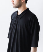 画像をギャラリービューアに読み込む, WWW ラッピンノットウールウェア S/S POLO-SHIRTのBLACK 公式通販サイトsession福岡セレクトショップ
