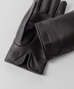 【stein】LEATHER GLOVE - DARK BROWN