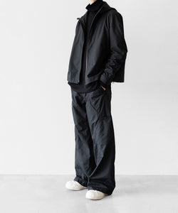 OPPOSE DUALITY / オポーズデュアリティ】SHORT PARKA SHELL - BLACK