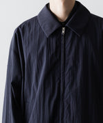 画像をギャラリービューアに読み込む, ssstein(シュタイン)のRECYCLED NYLON OVERSIZED ZIP JACKET -  DARK NAVYの公式通販サイトsession福岡セレクトショップ
